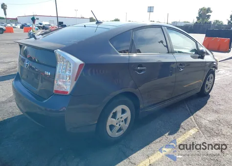 2010 Toyota Prius Iii from USA, damaged, VIN JTDKN3DU6A0176402